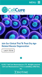 Mobile Screenshot of cellcureneurosciences.com